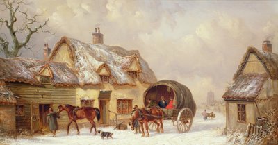 Winter Scene by Thomas Smythe